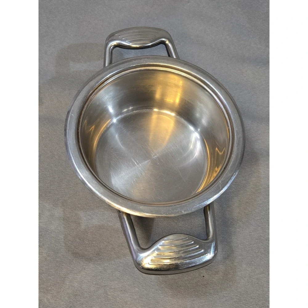 Professional Platinum 2 Qt Cookware Saucepot Titanium 24 Elements T304S TRRI